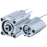 SMC cylinder Basic linear cylinders CQ2-Z C(D)Q2-Z, Compact Cylinder, Double Acting Single Rod (w/Auto Switch Mounting Groove)